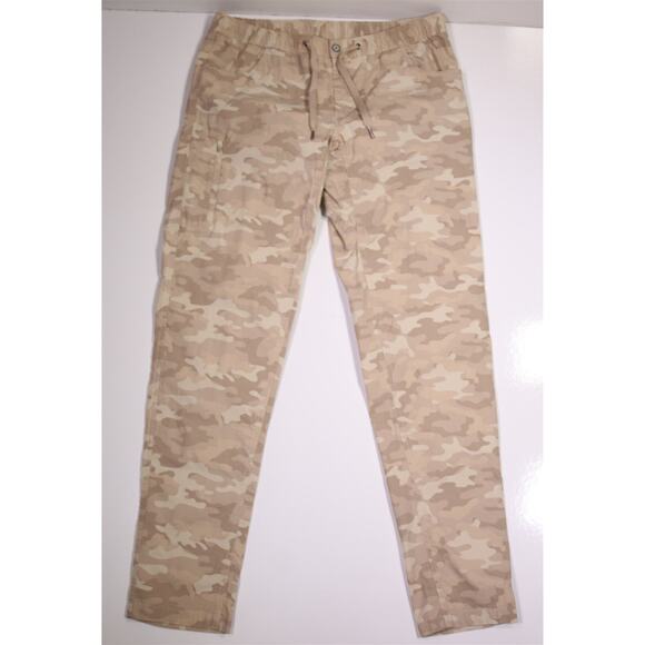 BYLT Weekend Pants Tan Camo Flat Front Chino Pants Men's XXL - Picture 2 of 7